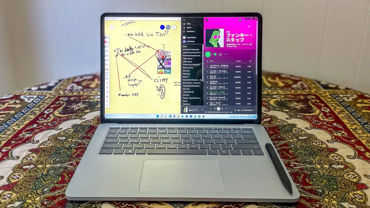 گرافیک SurfaceLaptop Studio i5-256GB و قلم 
