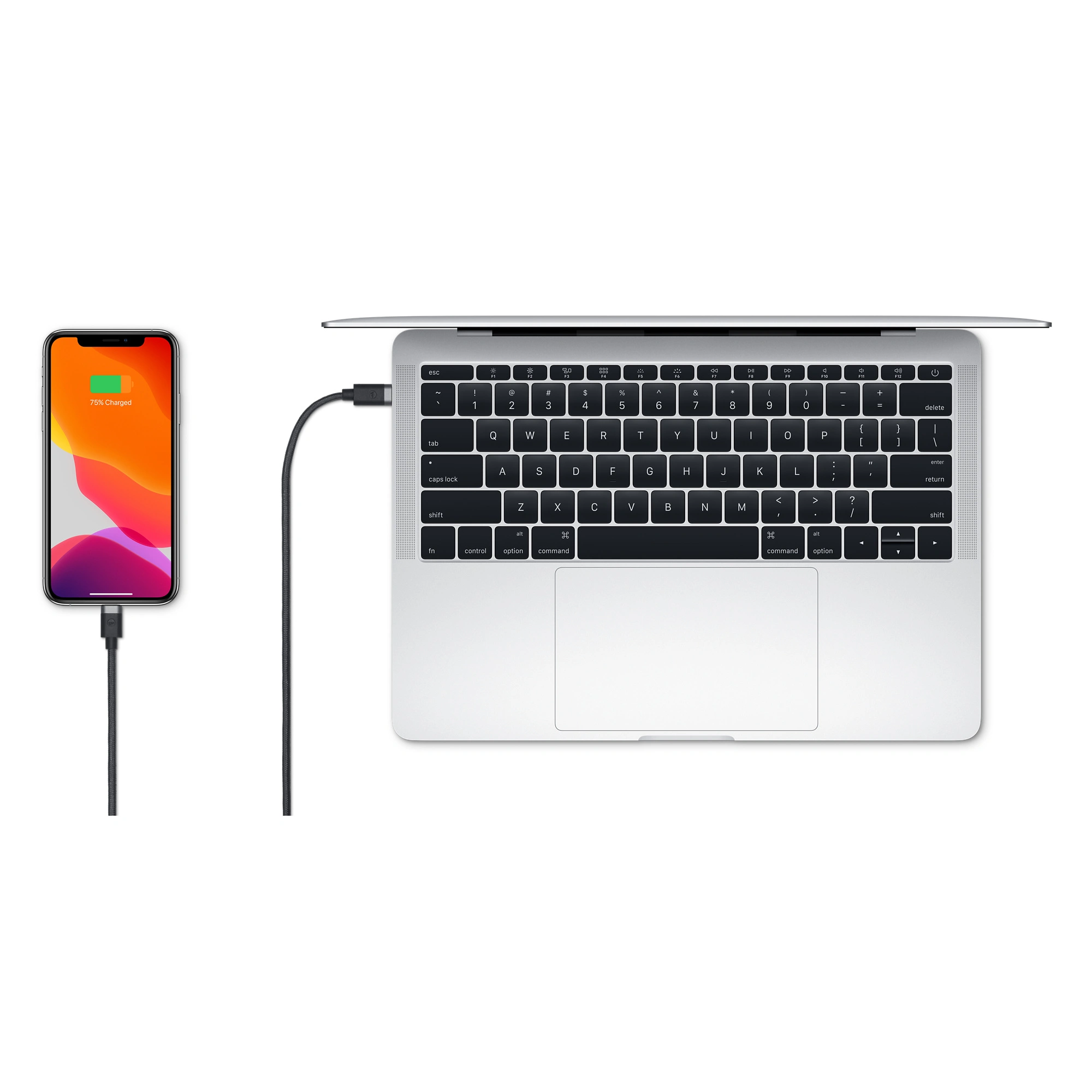 کابل 2 متری موفی مدل USB-C to USB-C