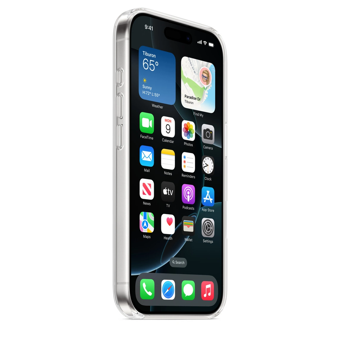 قاب اپل مدل iPhone 16 Pro Clear Case with MagSafe