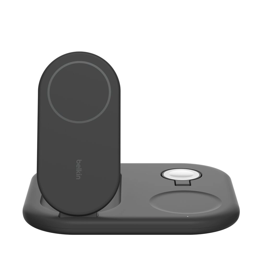 پایه شارژ بی سیم بلکین مدل Belkin BoostCharge 3-in-1 Magnetic Foldable 15W WIZ013