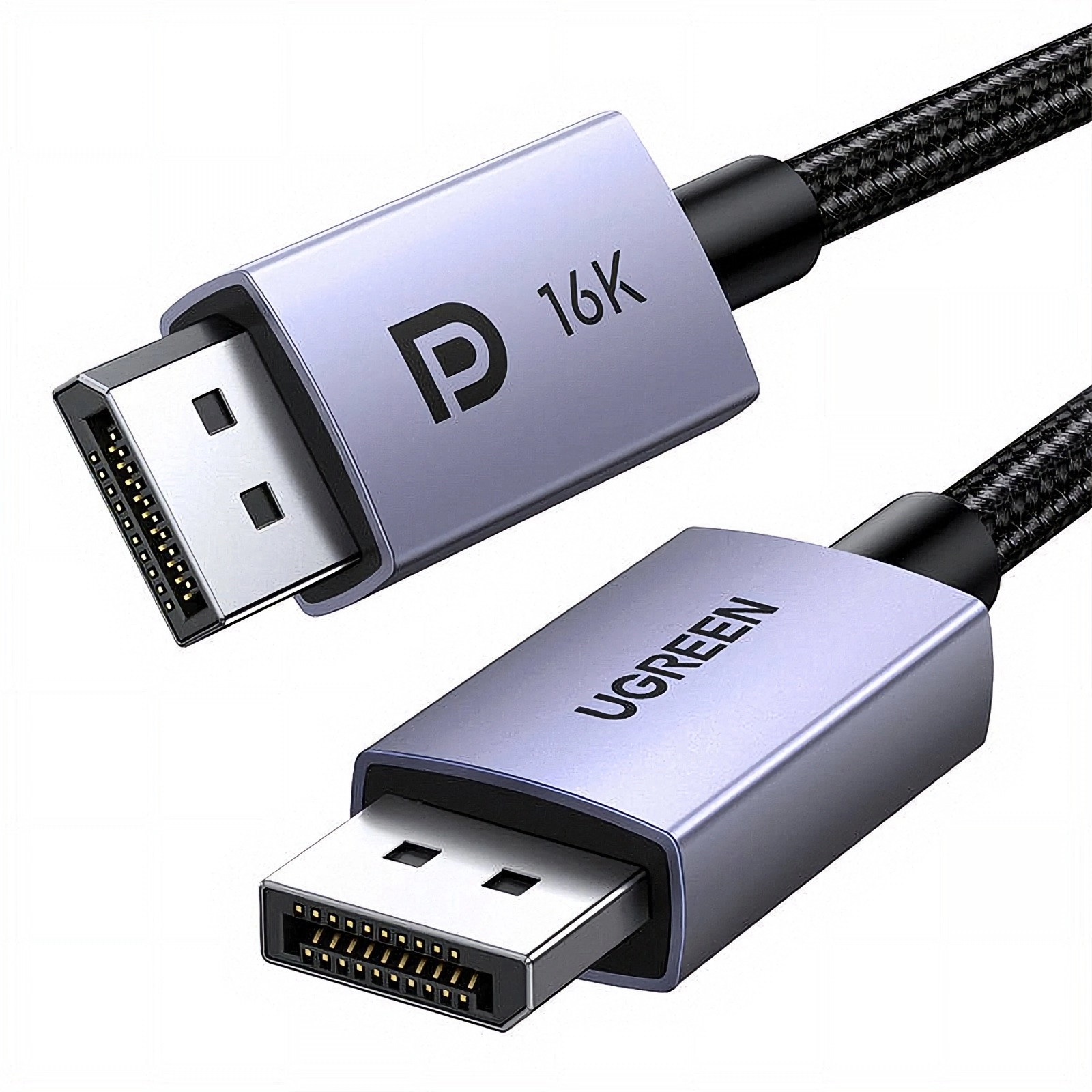 کابل تصویر یوگرین مدل UGREEN Cable DP 2.1 16K 30Hz 8K 240Hz HDR DP118