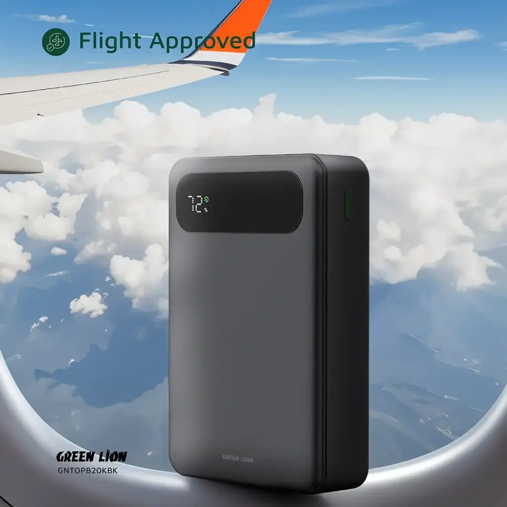 پاوربانک گرین لاین مدل Green Lion Toledo 20000mAh 20WGNTOPB20KBK